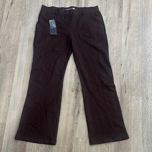 Women’s tapata Dark Brown Chinos